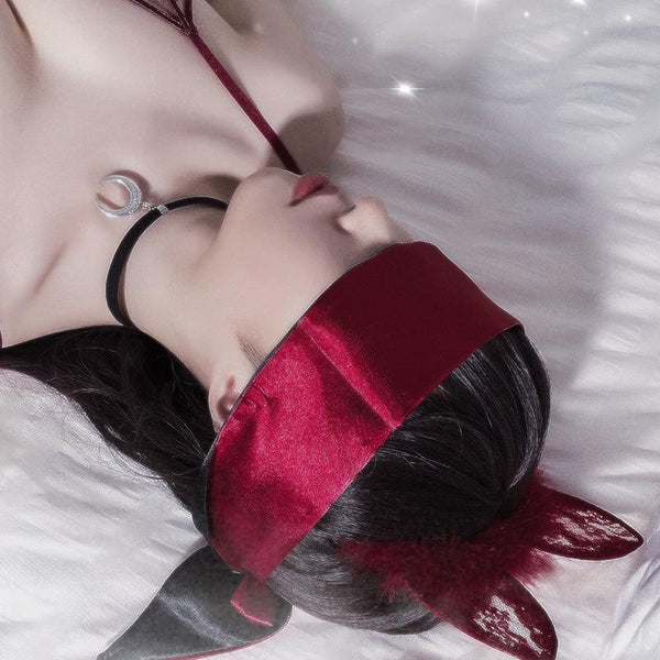 Tempting Bondage Blindfold Ribbon - La Lune